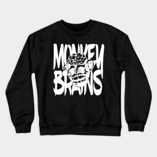 Monkey Brains Logo Black Shirt Crewneck Sweatshirt